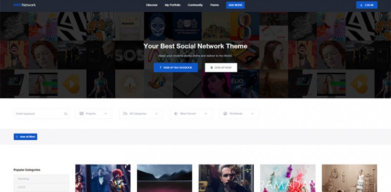 NRG Network   Your online portfolio for your social network